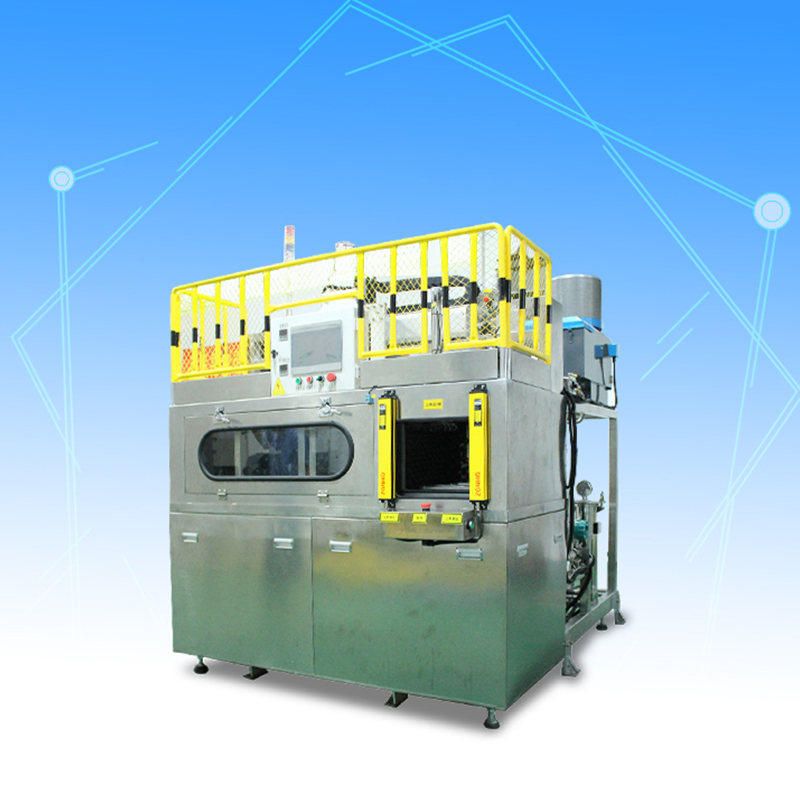 Piston cleaning machine